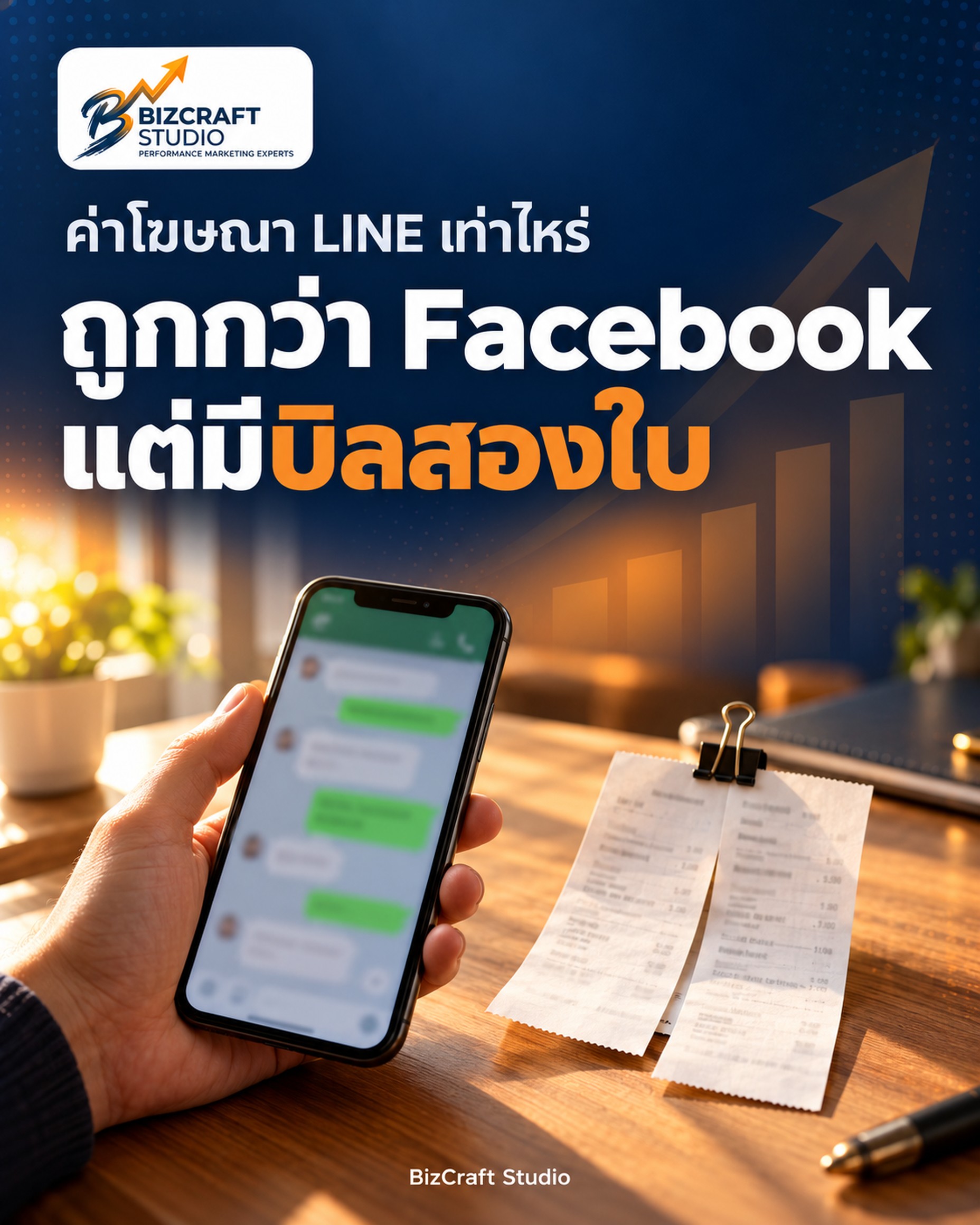 ค่าโฆษณา LINE เท่าไหร่ ถูกกว่า Facebook จริงไหม — BizCraft Studio