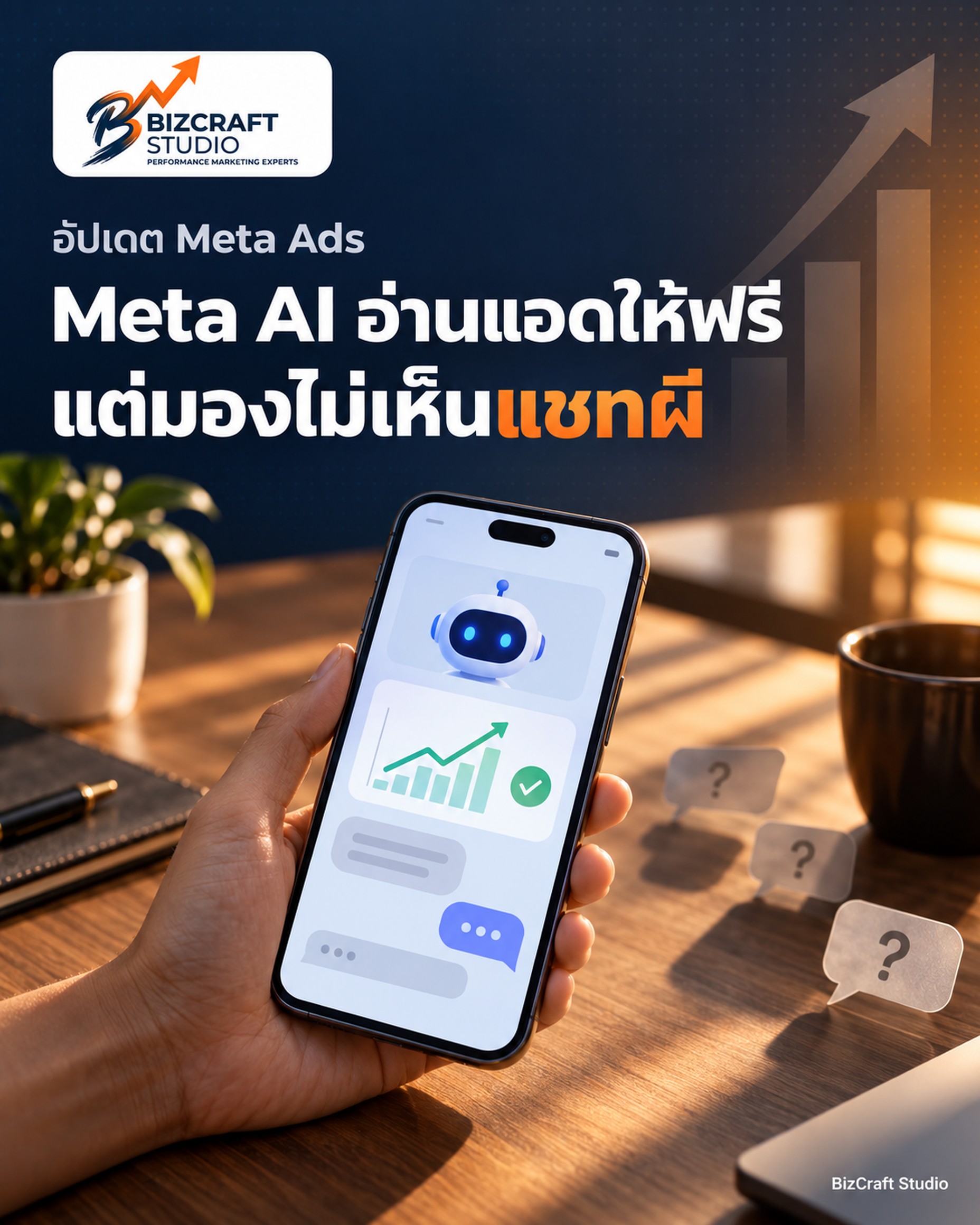 Meta AI วิเคราะห์บัญชีโฆษณาให้ฟรีแล้ว ใช้แทนคนดูแลแอดได้ไหม — BizCraft Studio