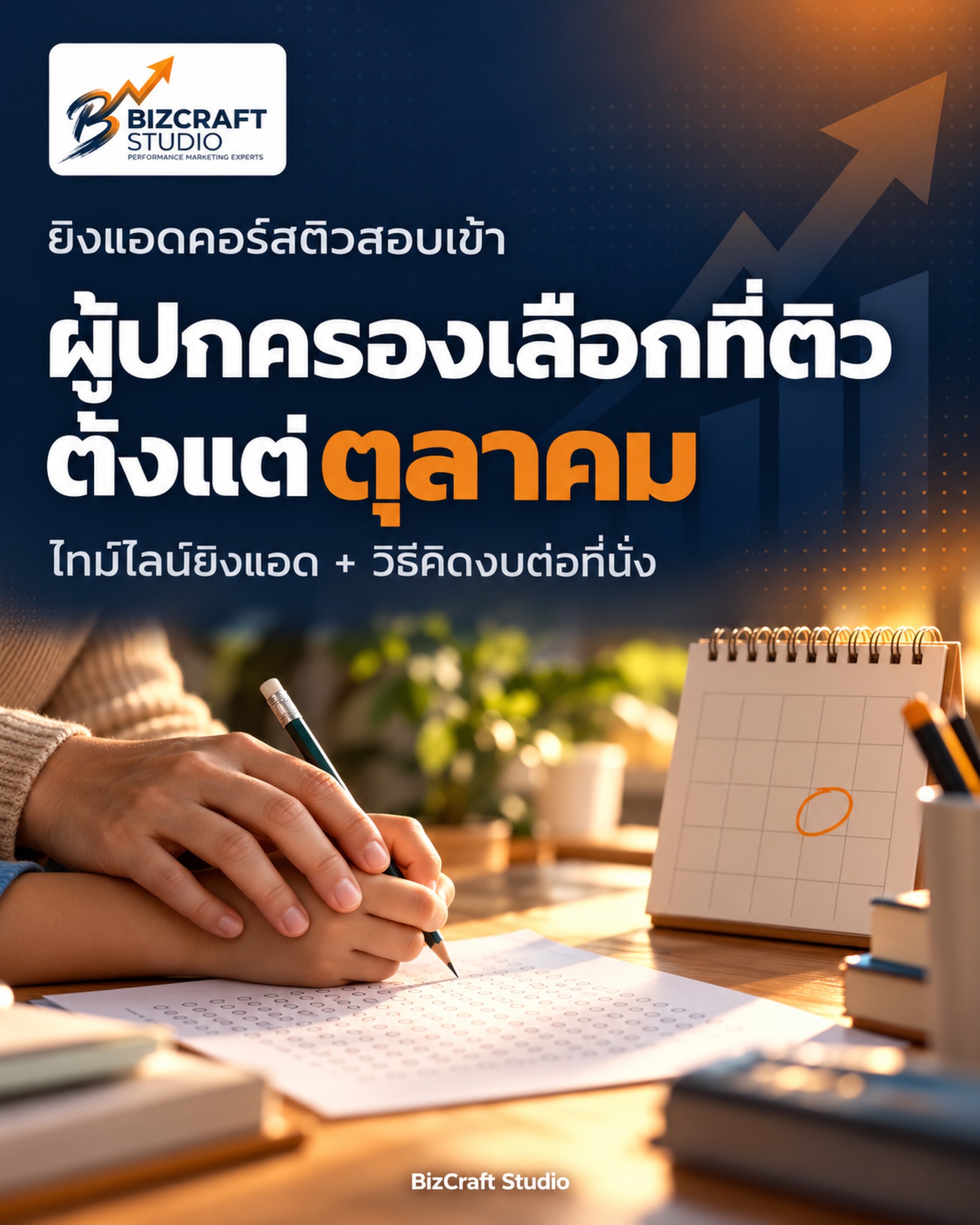 ยิงแอดคอร์สติวสอบเข้า ม.1 ม.4 เริ่มเมื่อไหร่ งบเท่าไหร่ถึงคุ้ม — BizCraft Studio